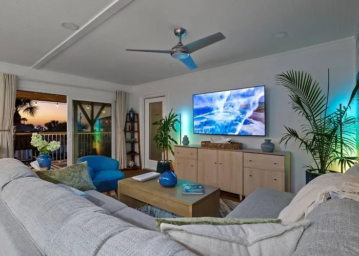 Holiday home Beep Bop Inn/gulf View/199 Steps To Beach/pets!