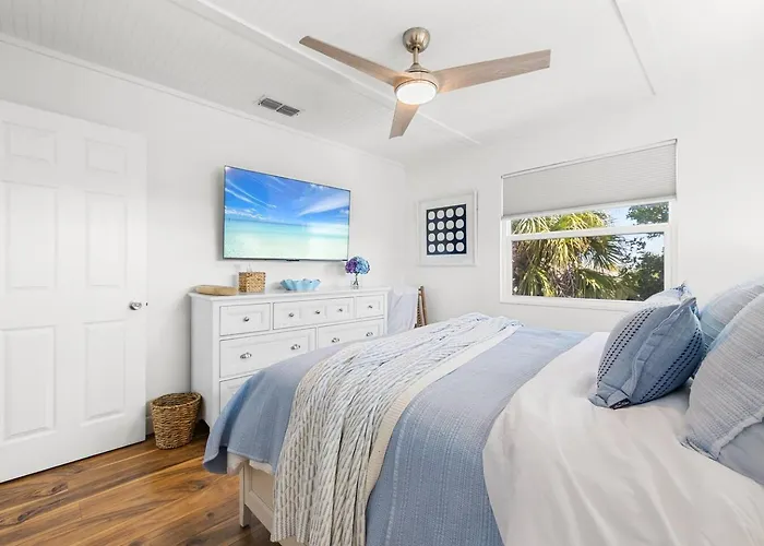 Beep Bop Inn/gulf View/199 Steps To Beach/pets! Holiday home Clearwater Beach