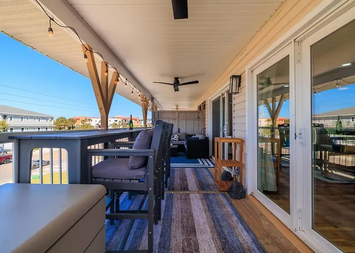 Beep Bop Inn/gulf View/199 Steps To Beach/pets! Holiday home