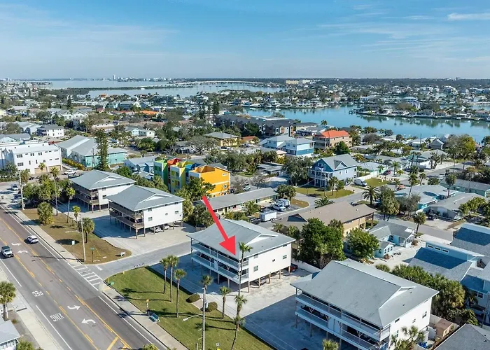 Beep Bop Inn/gulf View/199 Steps To Beach/pets! Clearwater Beach