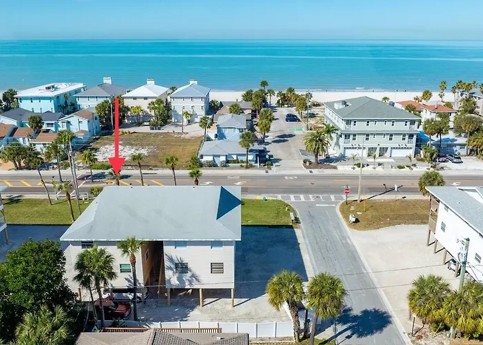 Holiday home Beep Bop Inn/gulf View/199 Steps To Beach/pets! *