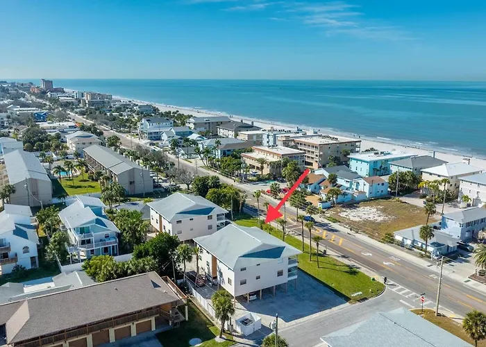 Holiday home Beep Bop Inn/gulf View/199 Steps To Beach/pets!
