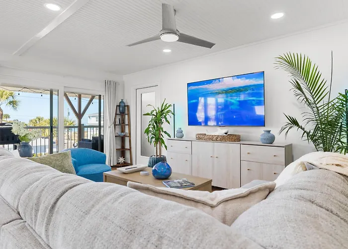 Holiday home Beep Bop Inn/gulf View/199 Steps To Beach/pets! *