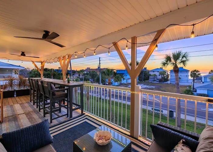 Beep Bop Inn/gulf View/199 Steps To Beach/pets! Holiday home